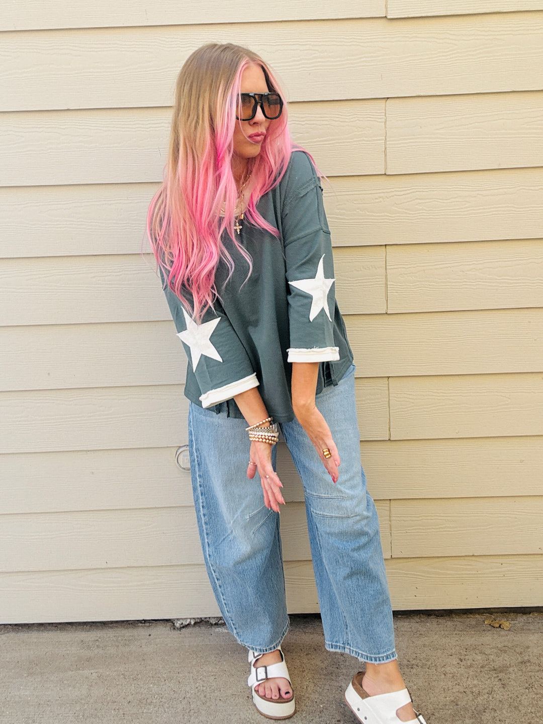 Starstruck Cozy Oversized Top