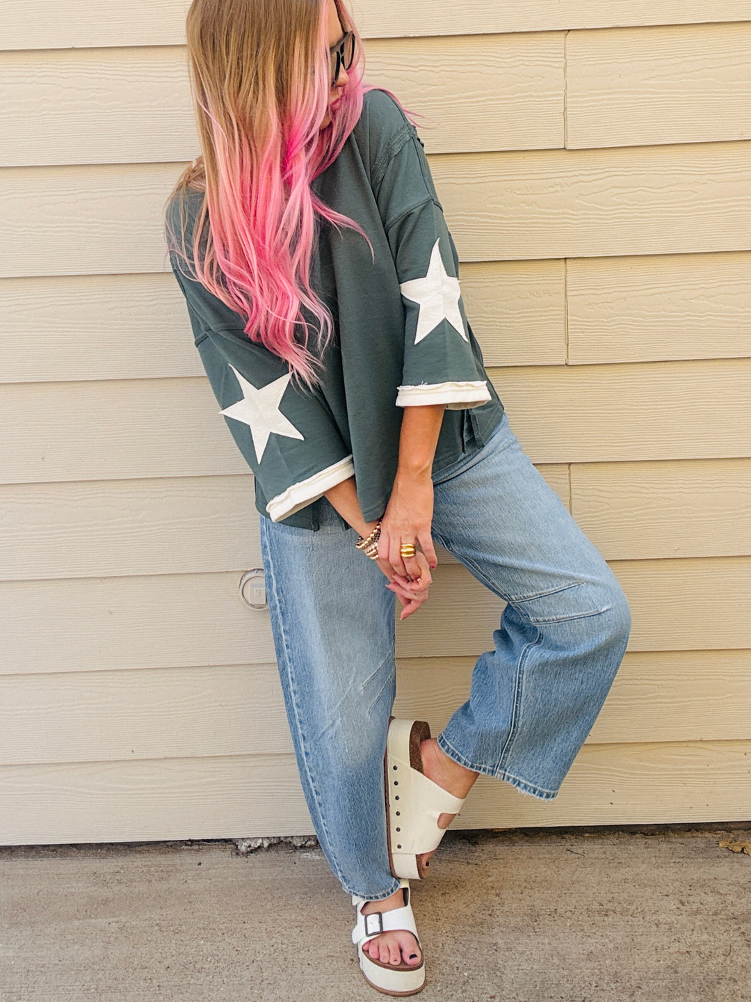 Starstruck Cozy Oversized Top