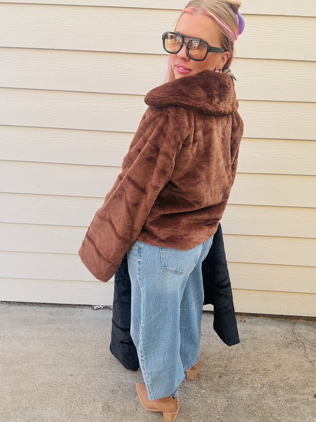 Fur Real Teddy Jacket