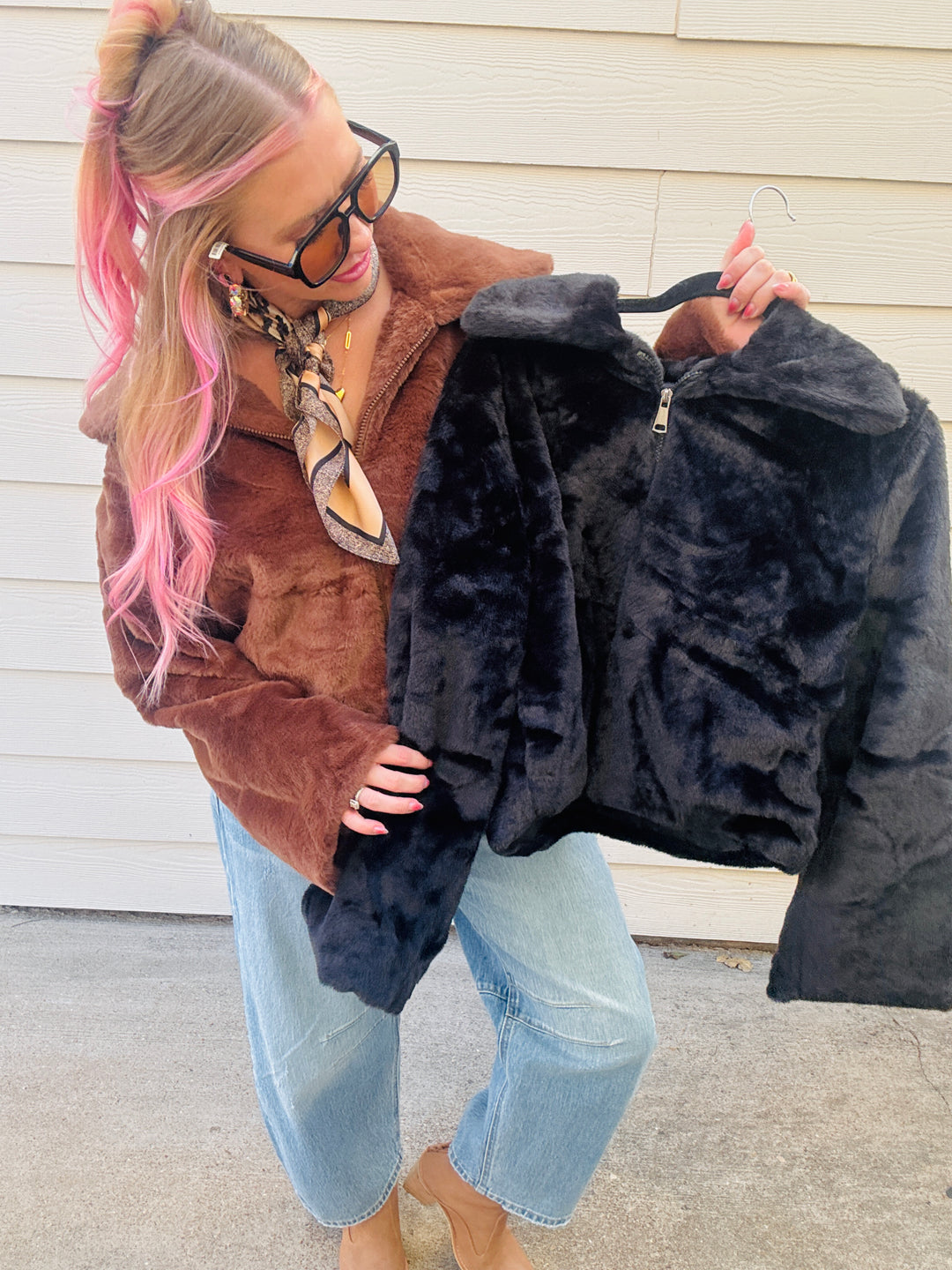 Fur Real Teddy Jacket