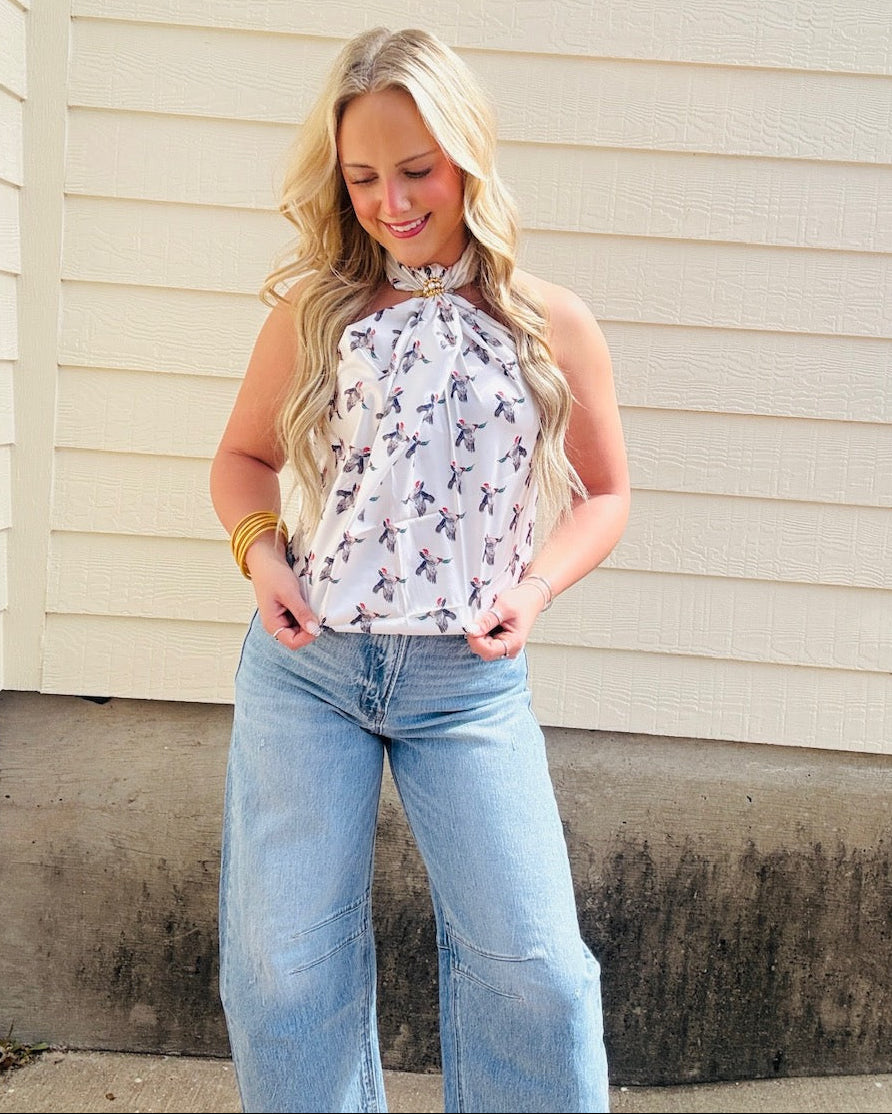 White Duck Wild Rag Bandana