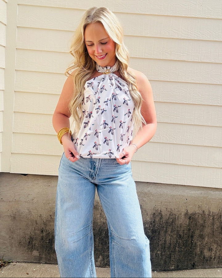 White Duck Wild Rag Bandana