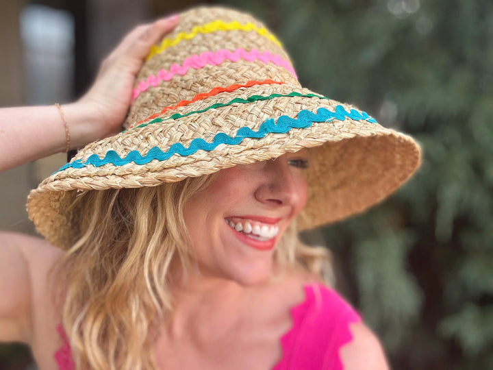 Carrie Ric Rac Floppy Hat