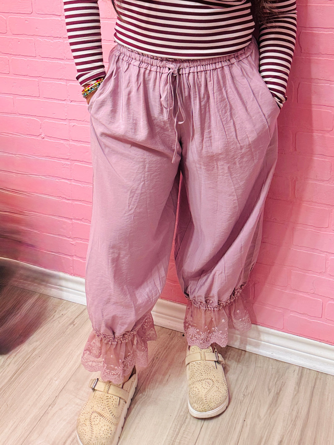 Lace & Leisure Bloomer Pants