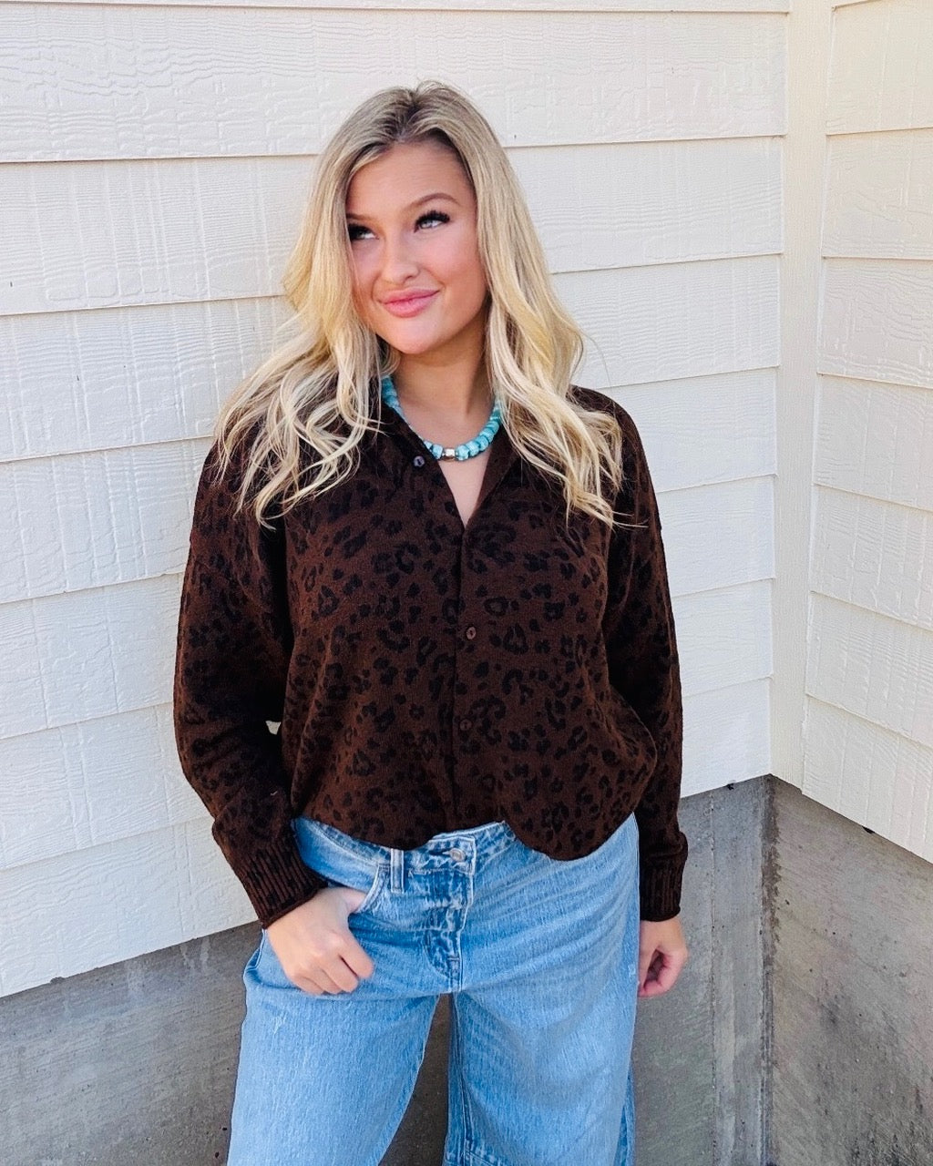 Wild About Cozy Leopard Cardigan