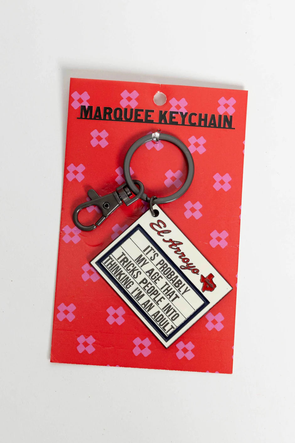 My Age Keychain