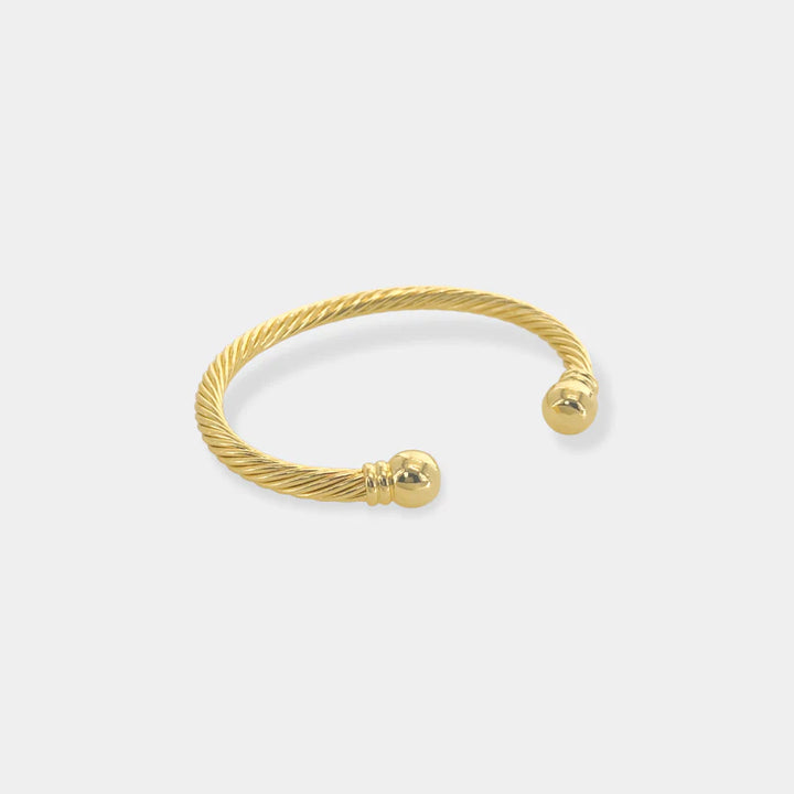 Twisted Feelings Cuff Bracelet