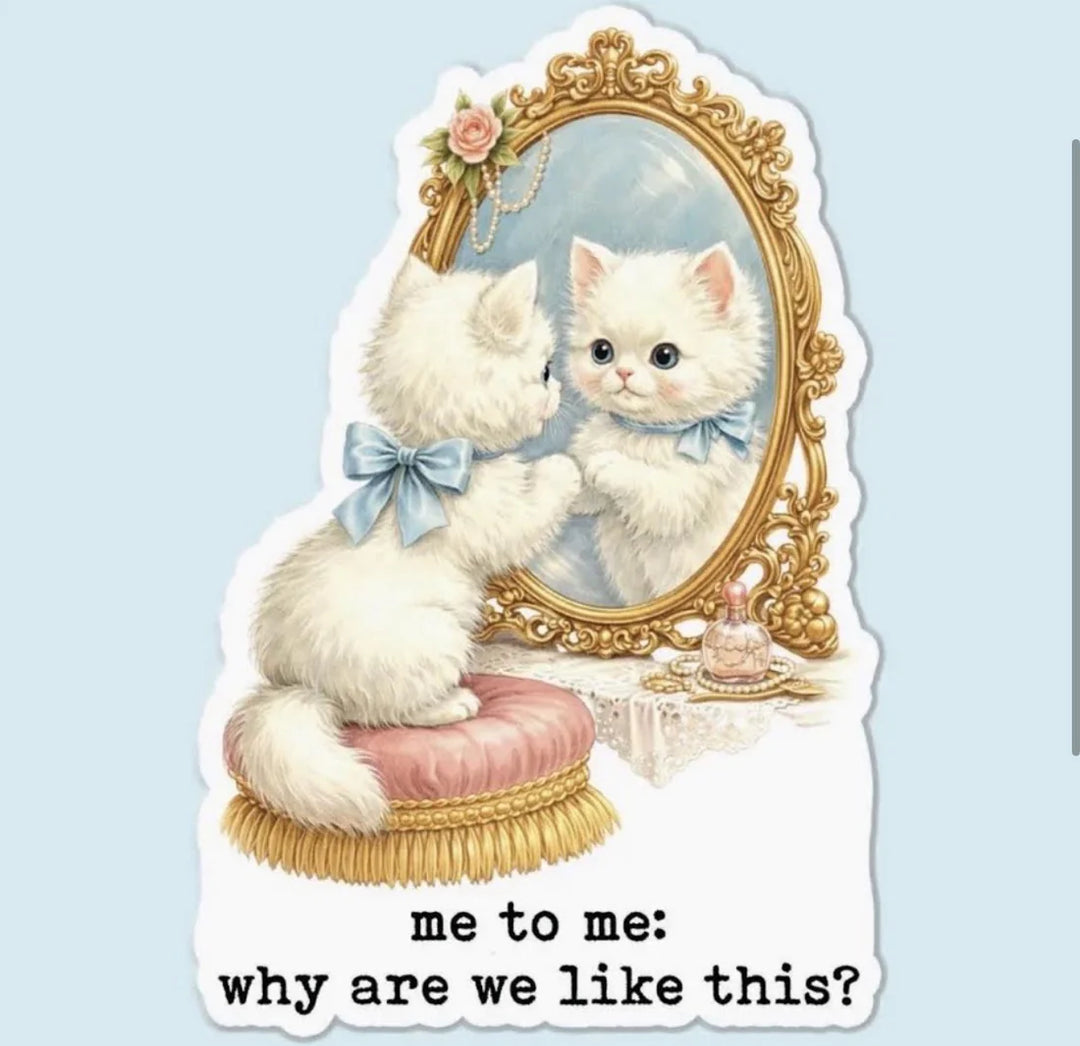 Why Are We Like This Sticker