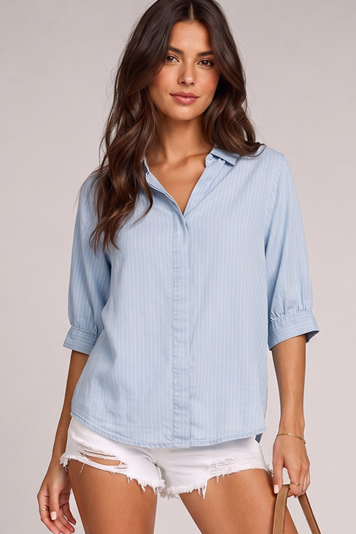 Salt Air & Chambray Days Top