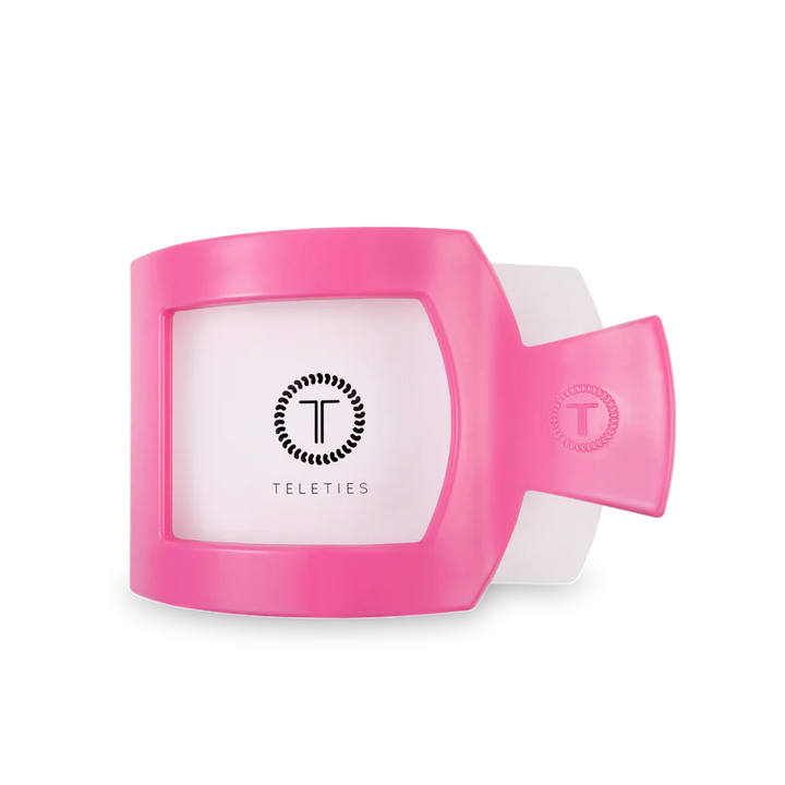 Paradise Pink Flat Square Hair Clip