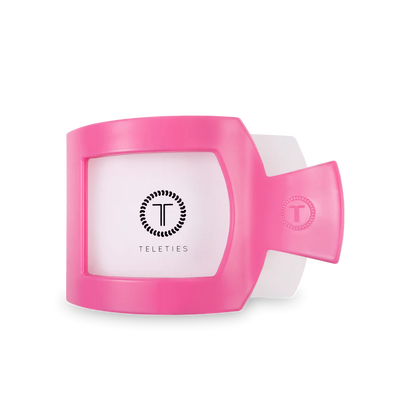 Paradise Pink Flat Square Hair Clip