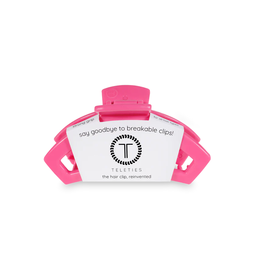 Open Paradise Pink Hair Clip