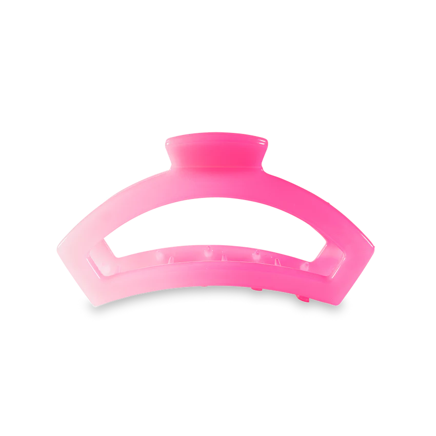 Open Pink Ombre Hair Clip