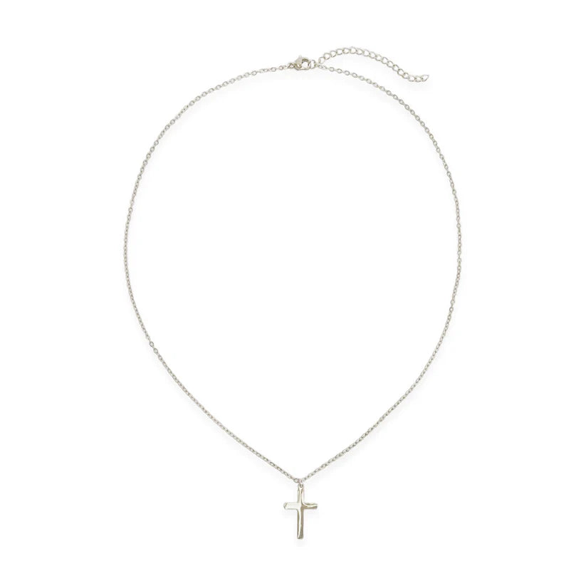 Tell It To Me Cross Necklace