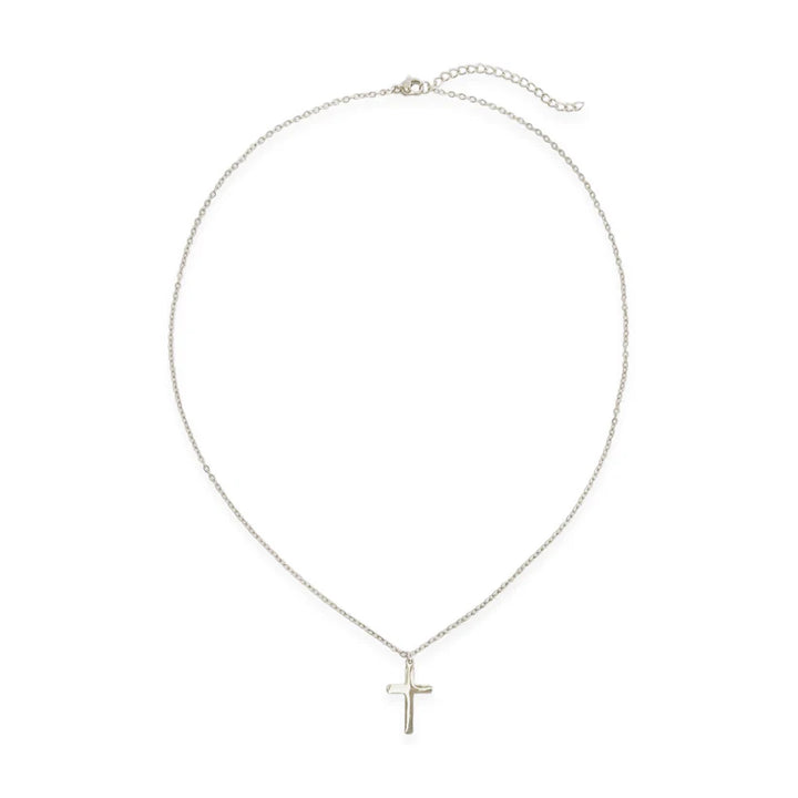 Tell It To Me Cross Necklace