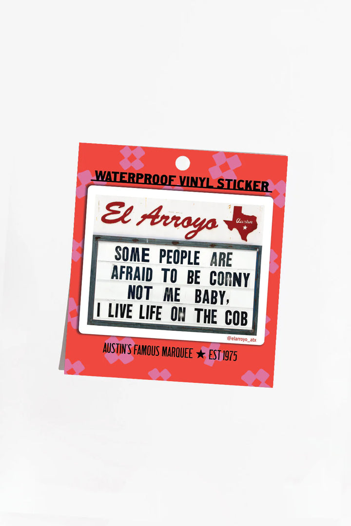 On The Cob Sticker