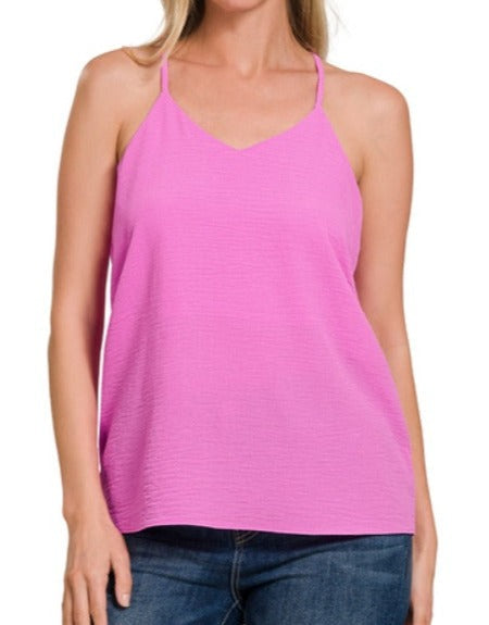 The Callie Adjustable Strap Cami Top