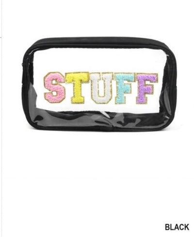 Stuff Clear Cosmetic Bag