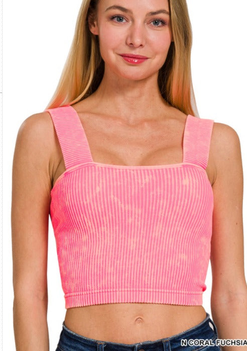 The Arizona Ribbed Crop Top