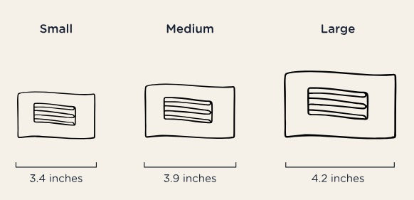 Dreamsicle Flat Rectangle Hair Clip