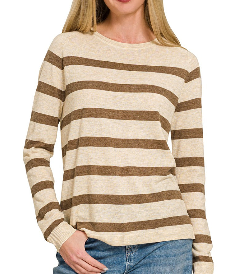 The Jules Everyday Classic Striped Blend Sweater