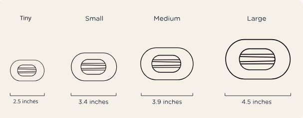 Handpicked Round Flat Hair Clip