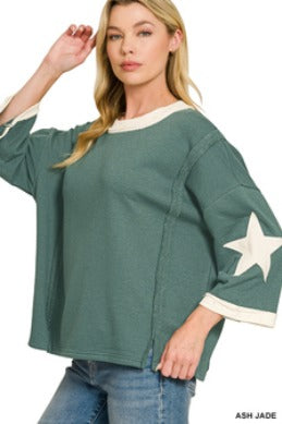 Starstruck Cozy Oversized Top
