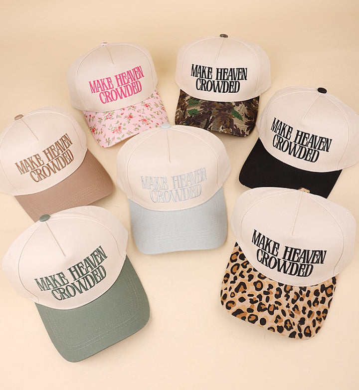 Make Heaven Crowded Trucker Hat