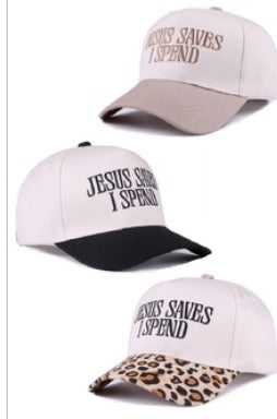 Jesus Saves I Spend Trucker Hat