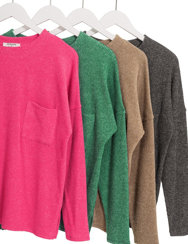 The Stephanie Corded Sweater