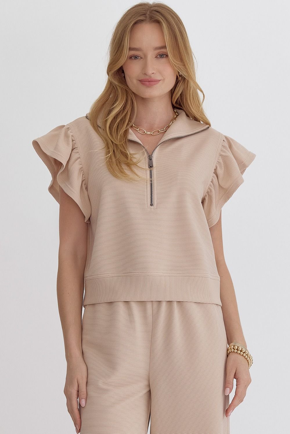 The Chicago Ruffle Top