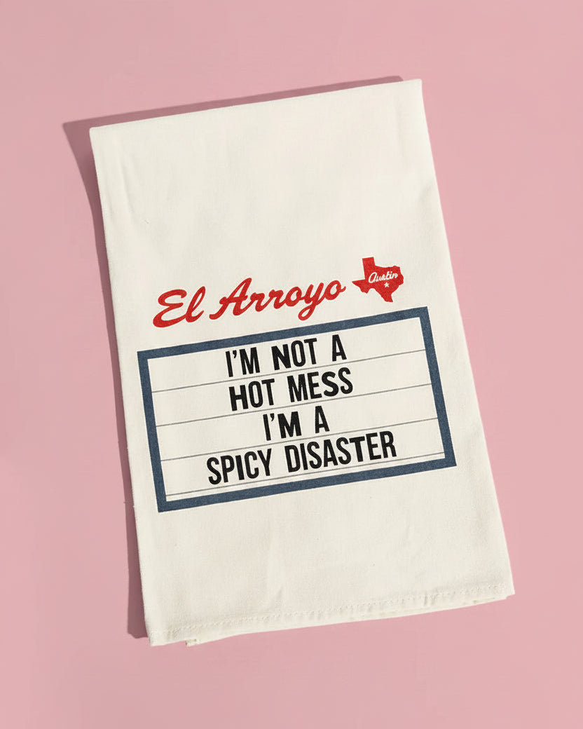 Spicy Disaster Dish Towel