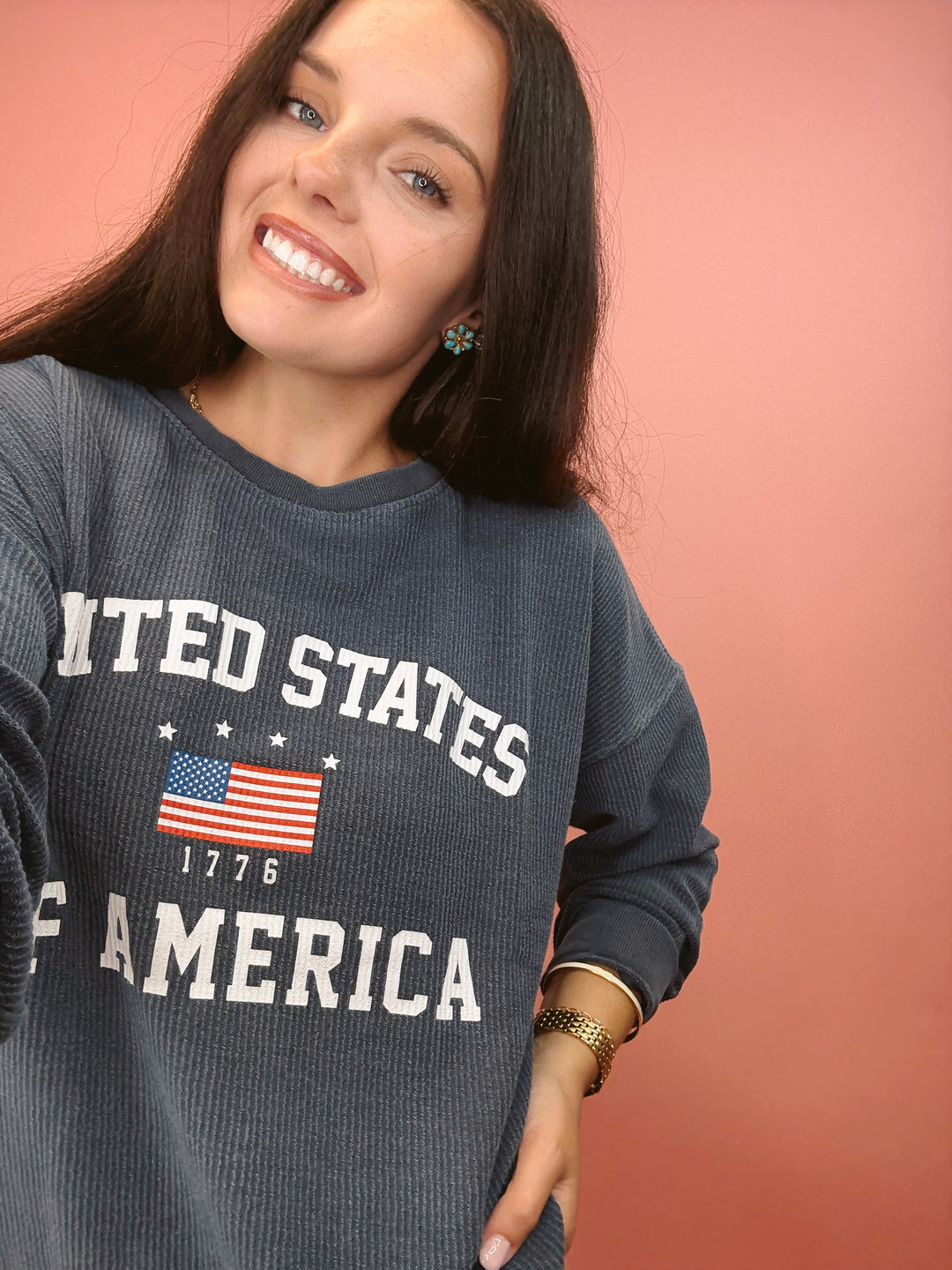 Midnight Layers Ribbed Top