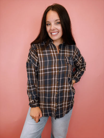 The Aspen Plaid Top