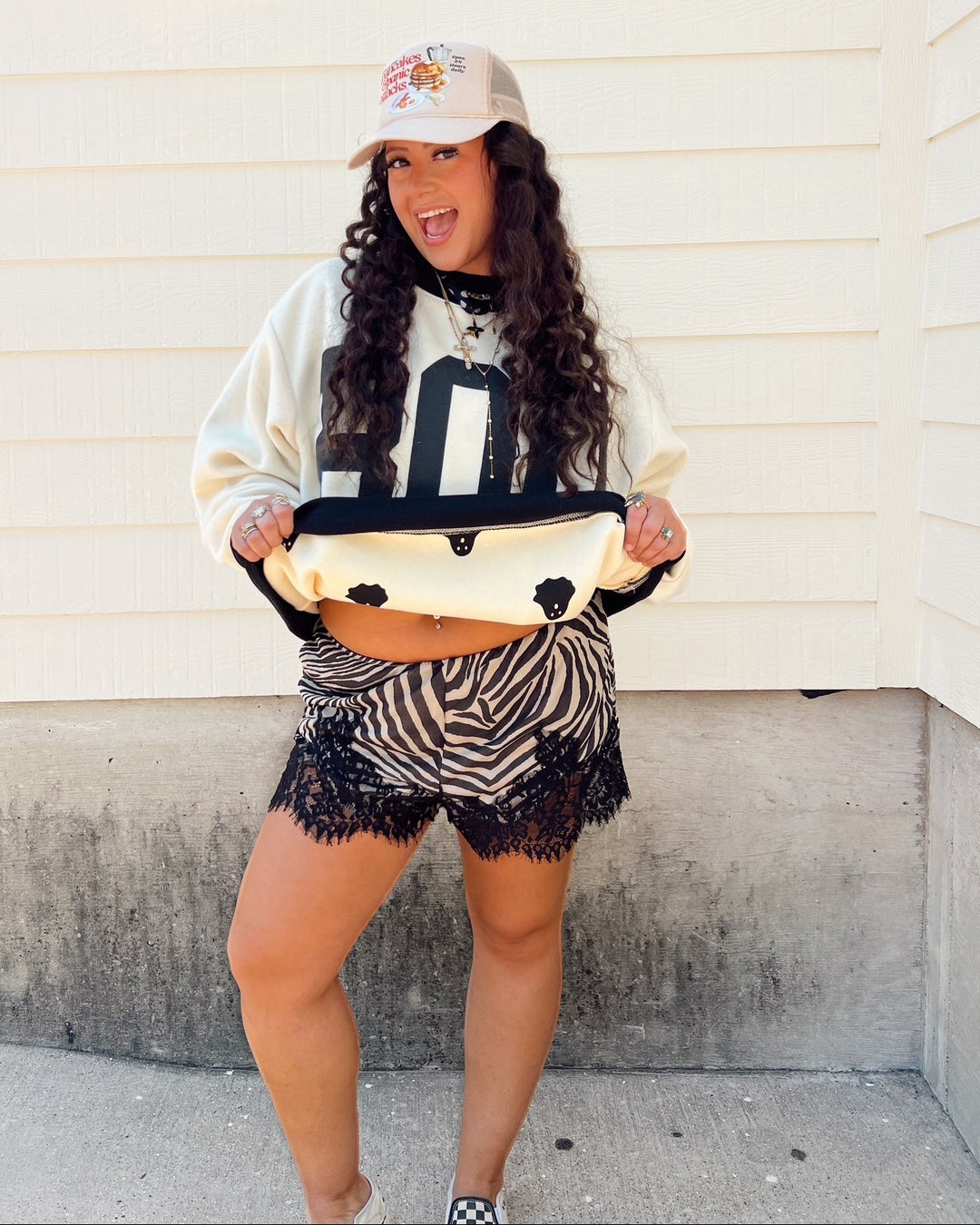 Boo Reversible Ghost Sweater