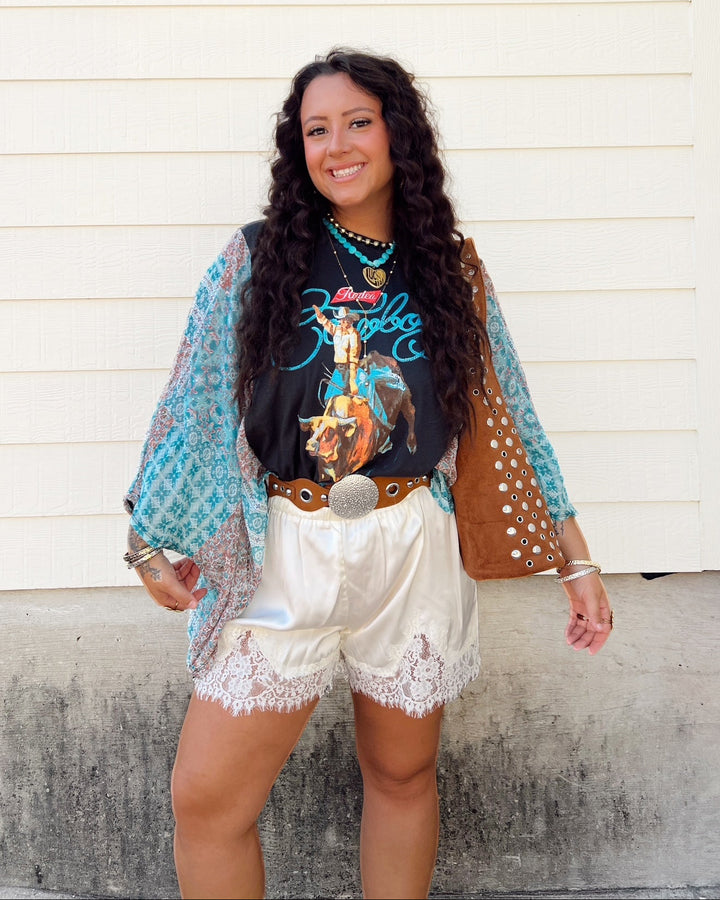 Rodeo Cowboy Kaftan Top