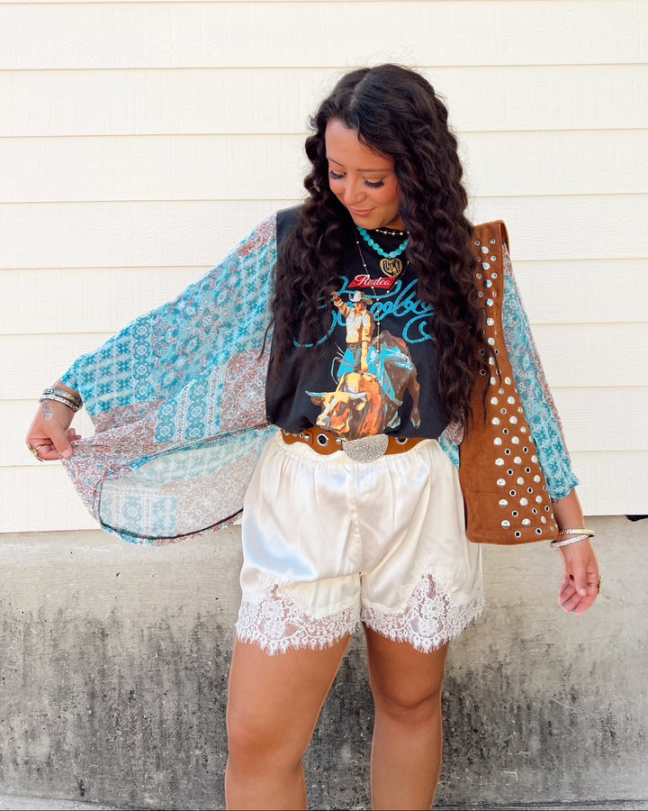 Rodeo Cowboy Kaftan Top