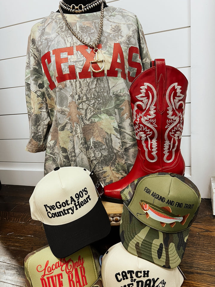 Texas Sweetheart Camo Tee