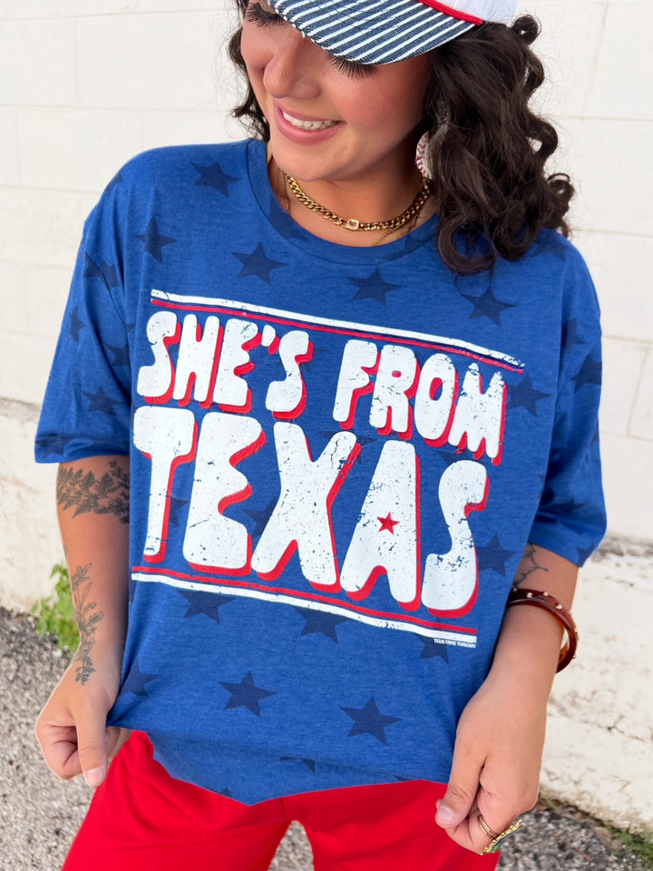 She's From Texas Tee
