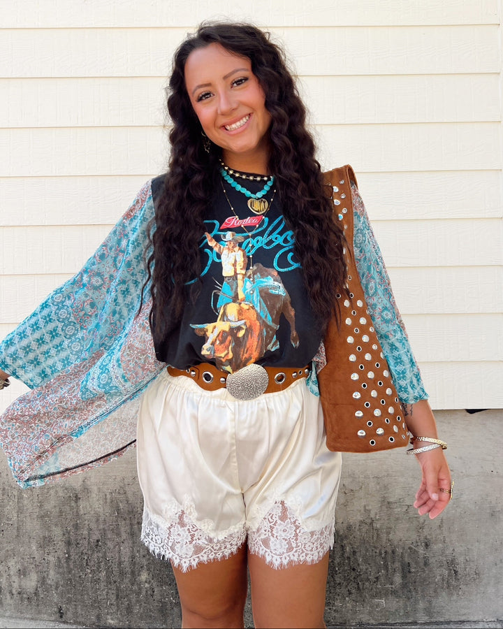 Rodeo Cowboy Kaftan Top