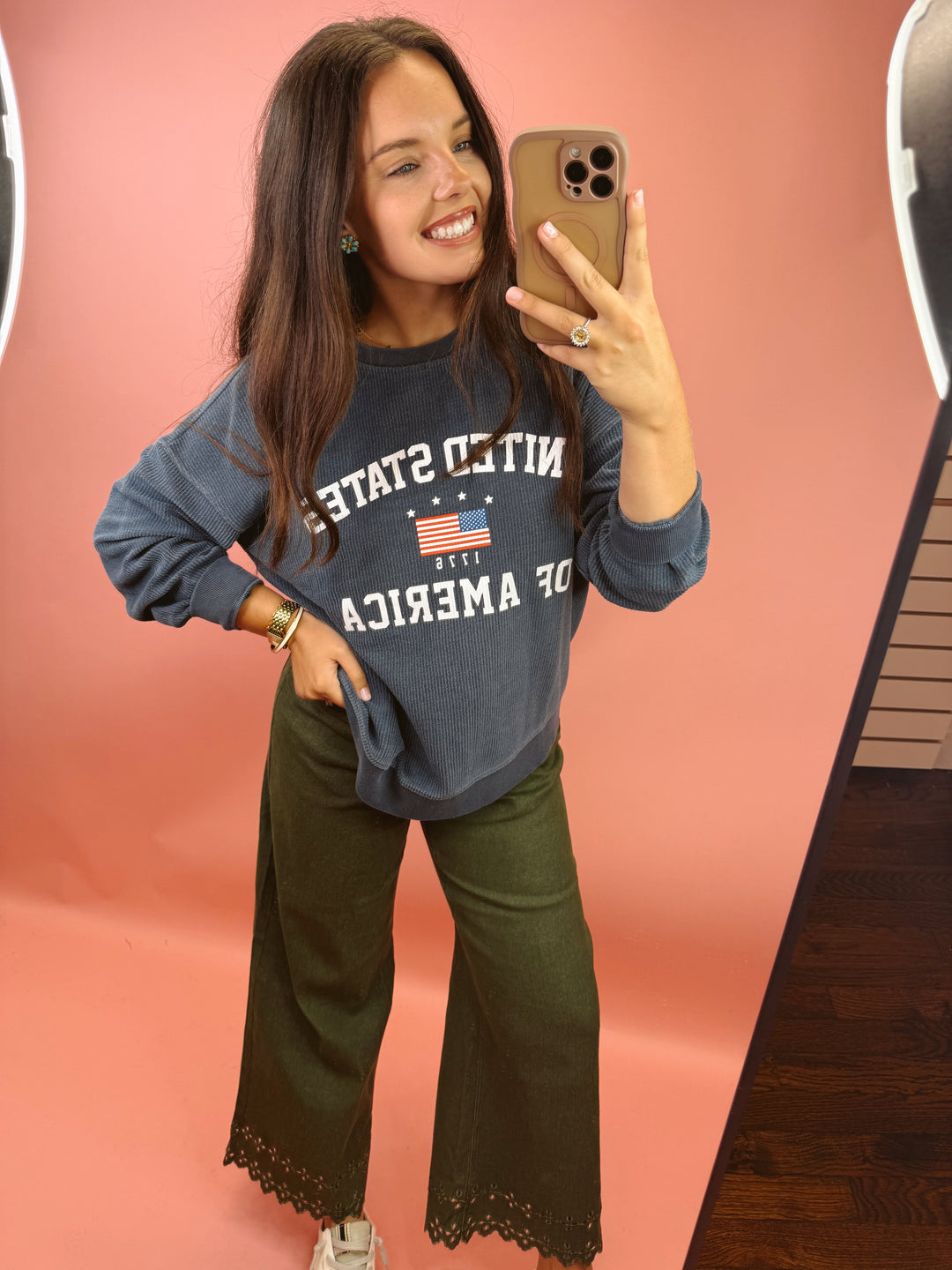 Midnight Layers Ribbed Top