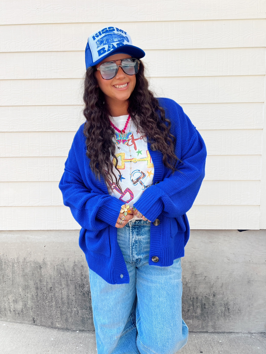 The Cobalt Cardigan