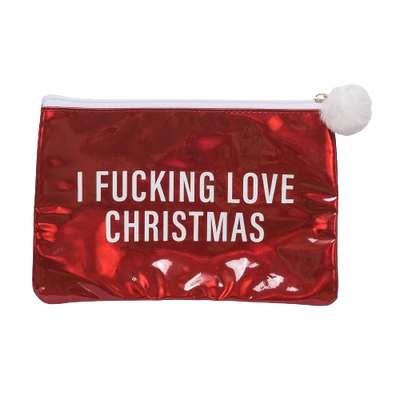 I Fucking Love Christmas Cosmetic Bag
