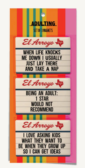 Adulting Magnet Set