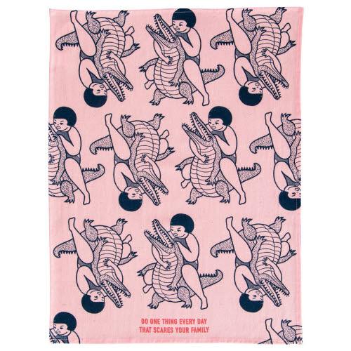 Scares Your Family Dish Towel