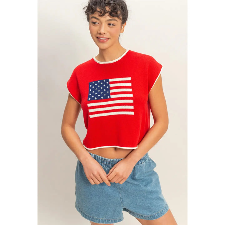 Star-Spangled Chic Vest