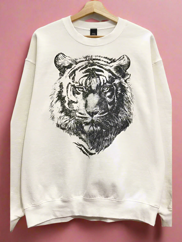 Tiger Oversized Sweatshirt