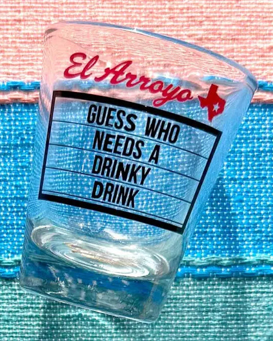 Drinky Drink Shot Glass