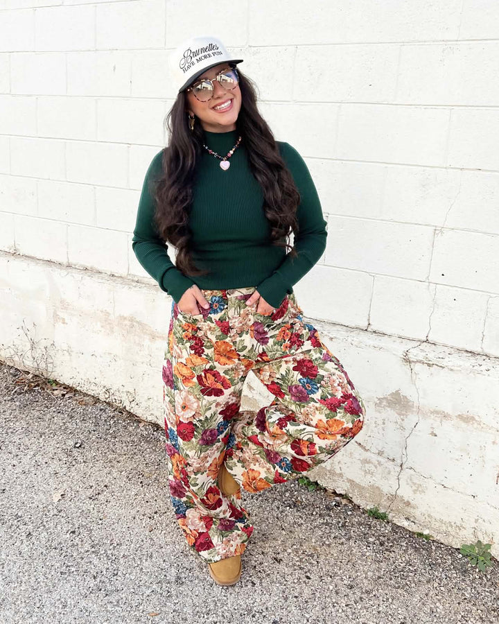 The Flower Power Cargo Joggers