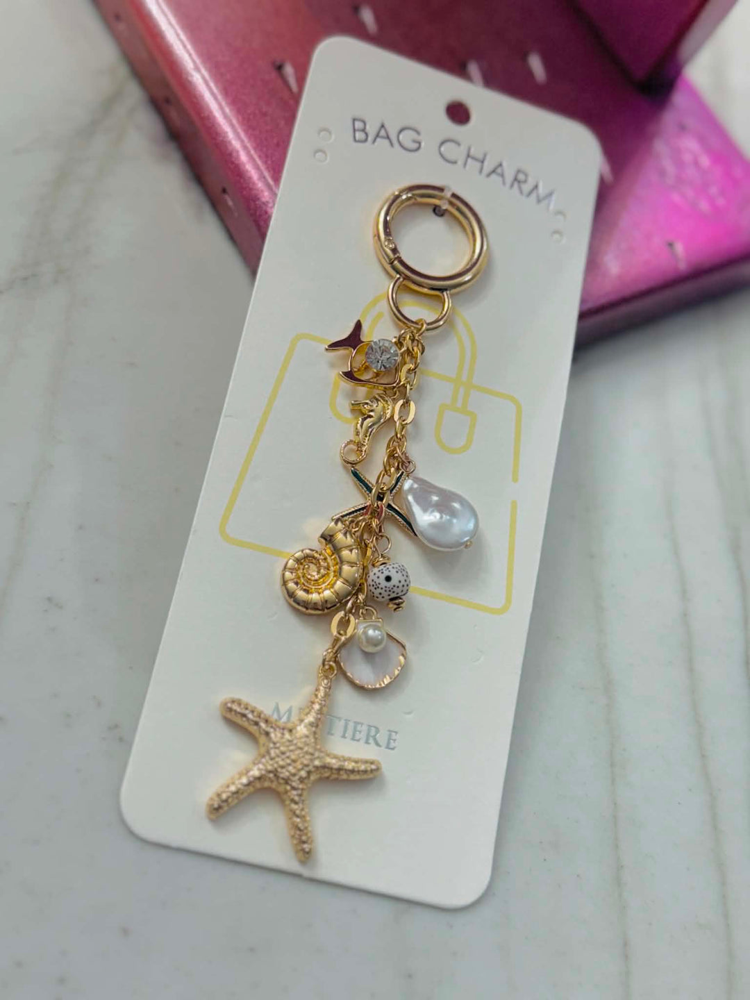 Seashells & Daydreams Bag Charm
